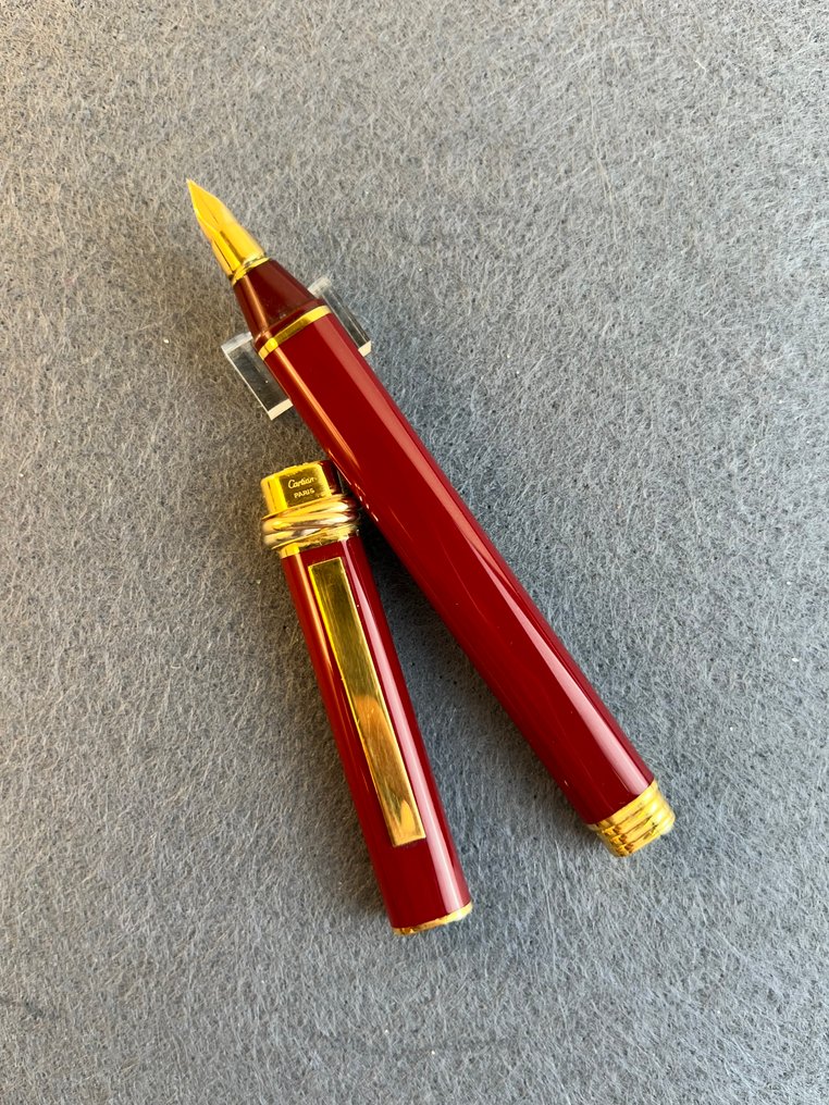 Cartier - Cartier trinity in red lacquer - Nincs minimálár - Töltőtoll #1.0