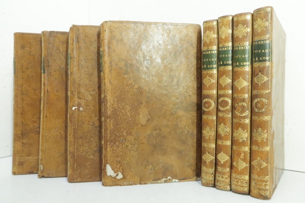 James Cook, John Byron; Philip Carteret; Samuel Wallis - Relation des voyages... Autour du monde [Premier voyage  1764-1769] - 1796 #4.3