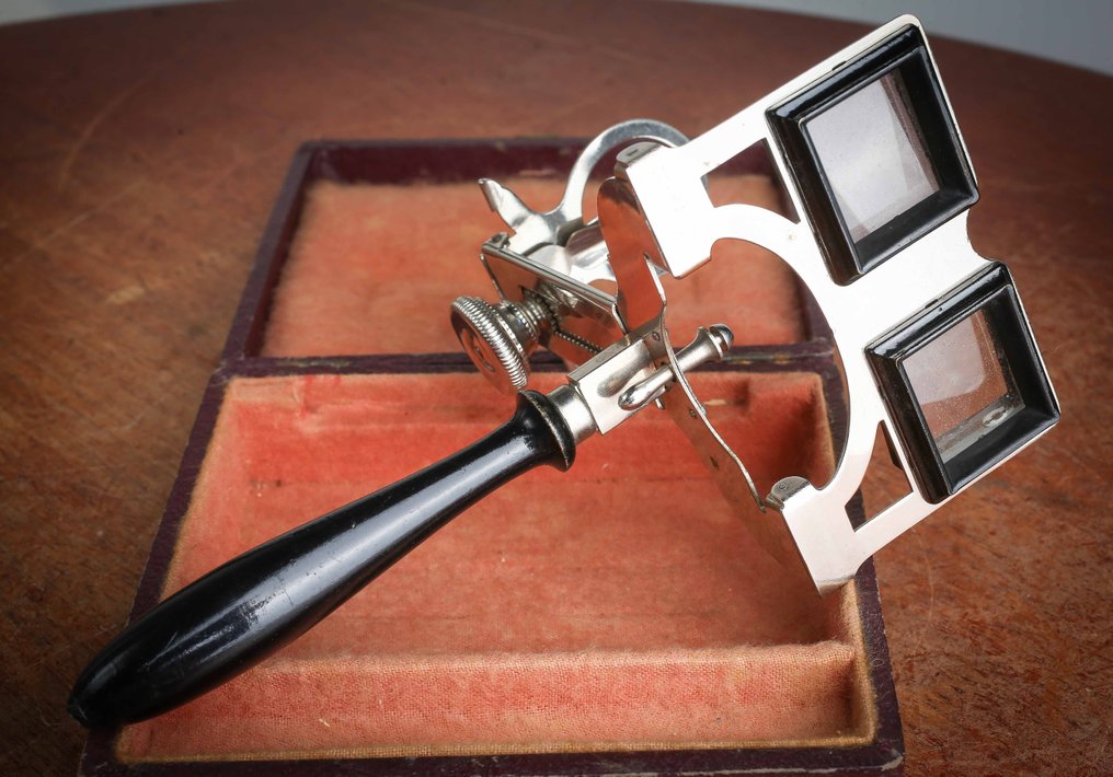 Damoy Stéréoscope de collection pliable  OMNIUM Stereo viewer #4.3