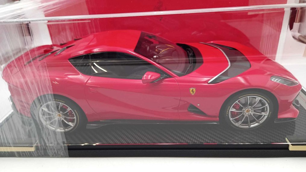 BBR 1:12 - Modellino di auto - Ferrari 812 Competizione Rosso Corsa 322 2021 - (cod.B45) #3.2
