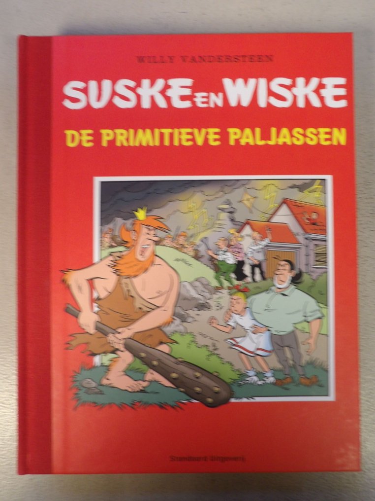Suske en Wiske - De Primitieve Paljassen - luxe uitgave - 2x gesigneerd album - 1 x 豪华版 - 第一版 - 2007 #1.0