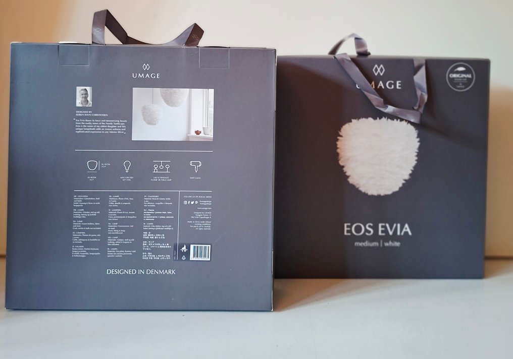 Umage - Søren Ravn Christensen - Lámpara (2) - EOS EVIA - Ganzenveren - 2 artículos completamente nuevos #3.2