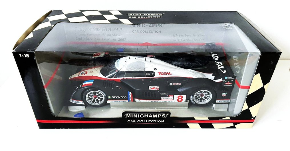 Minichamps – 1:18 – Peugeot 908 – Le Mans 2007 - Modell autó #2.1