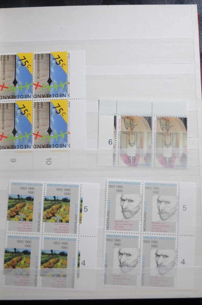 Netherlands  - Collection including, among other things, many mint items in two luxury DAVO albums with cassettes #2.1