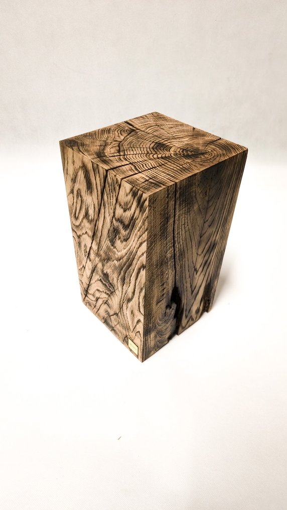 The Forest - Art & Woodworking Studio - Beistelltisch - Eiche - Recycelter Eichenstamm Couchtisch #1.0