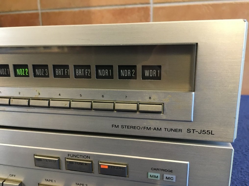 Sony - TA-F55 - ST-J55L MM-MC phono Solid state integrated amplifier #4.3