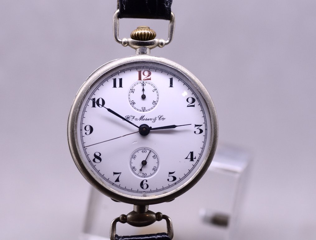 Henri Moser - Mono Pusher Chronograph - Män - 1916 #1.0