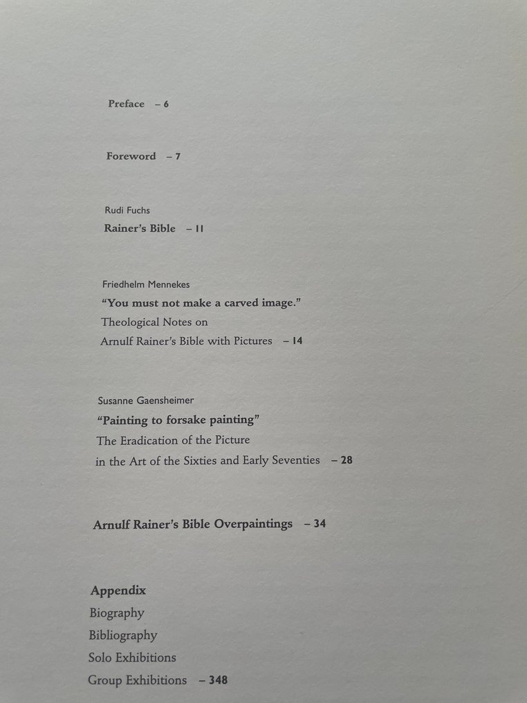 Arnulf Rainer - Bible Overpaintings-Gegen.Bilder-Self-Portraits-Mort et Sacrifice - 1984-2000 #4.3