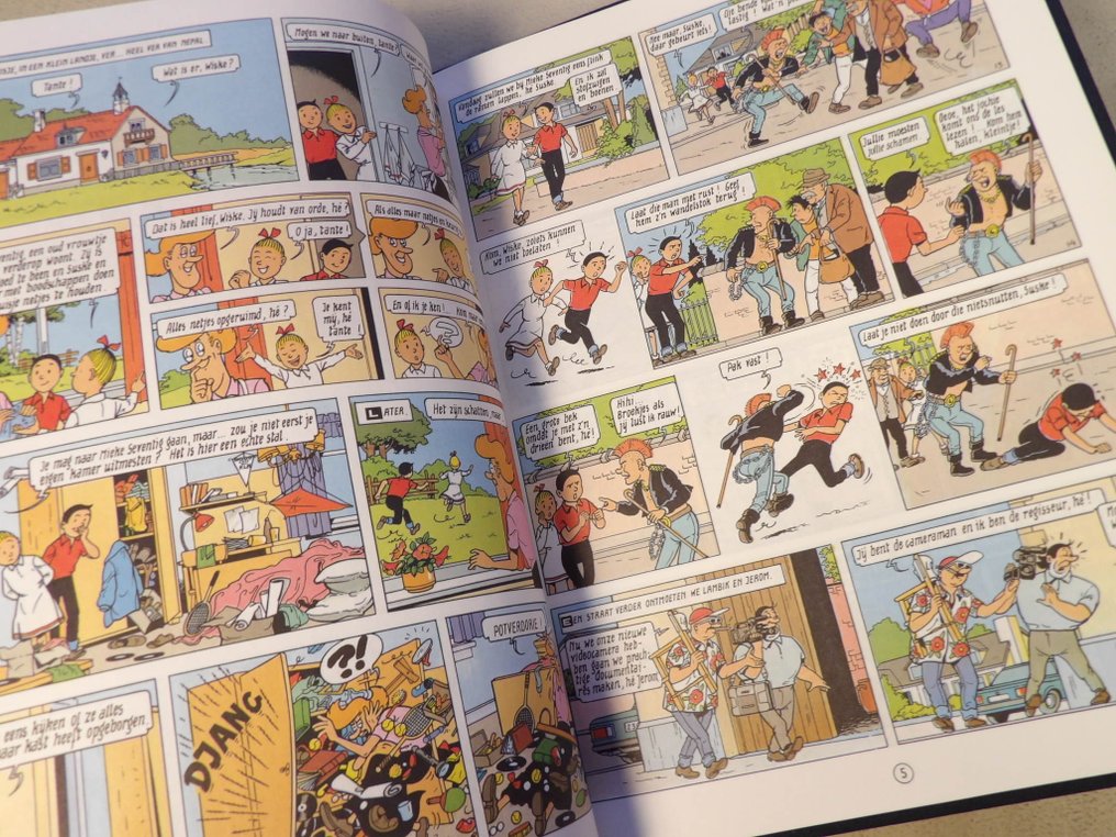 Suske en Wiske - De Parel in de Lotusbloem - luxe uitgave - gesigneerd Paul Geerts - 1 x 豪华版 - 第一版 - 1997 #4.3