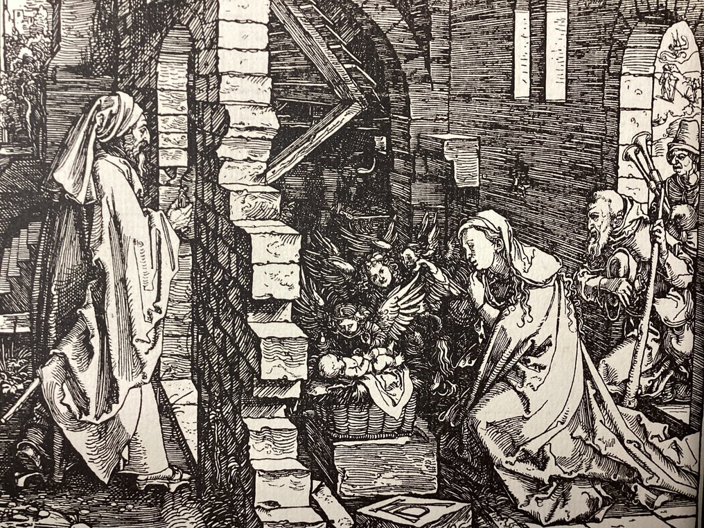 The Nativity by Albrecht Dürer (1471-1528), - 1502 #1.0
