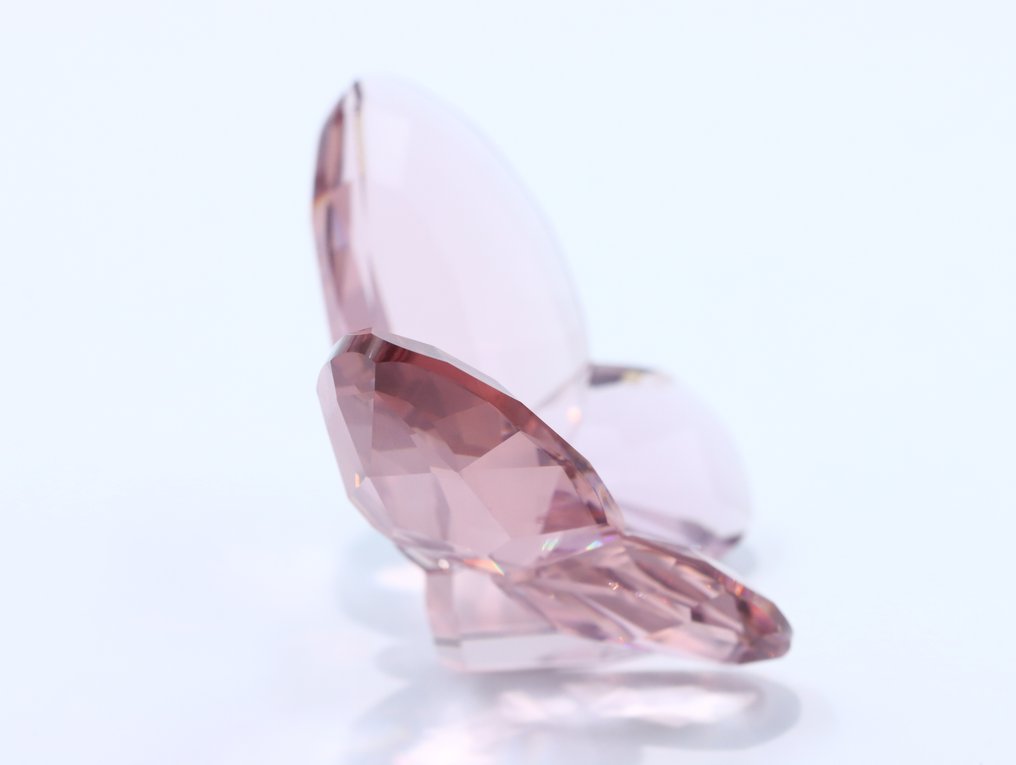 Statuetta - Swarovski Kristal - Vlinder light amethyst (Boxed + certificate) - Cristallo #2.1