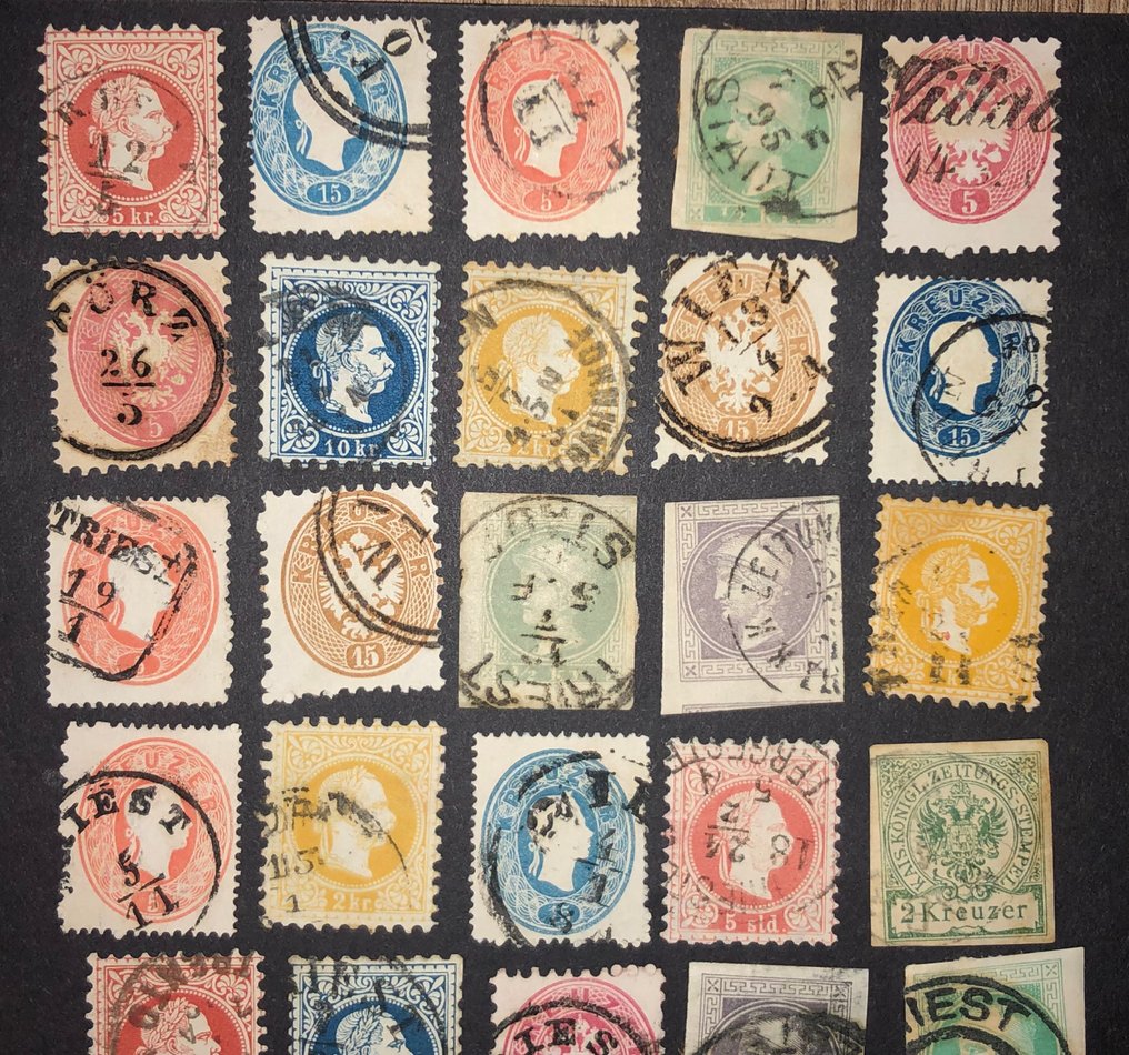 Αυστρία 1850/1867 - Αυστρία 1850/1867, υπερβολική χρήση μετοχών, υψηλός κατάλογος. #1.0