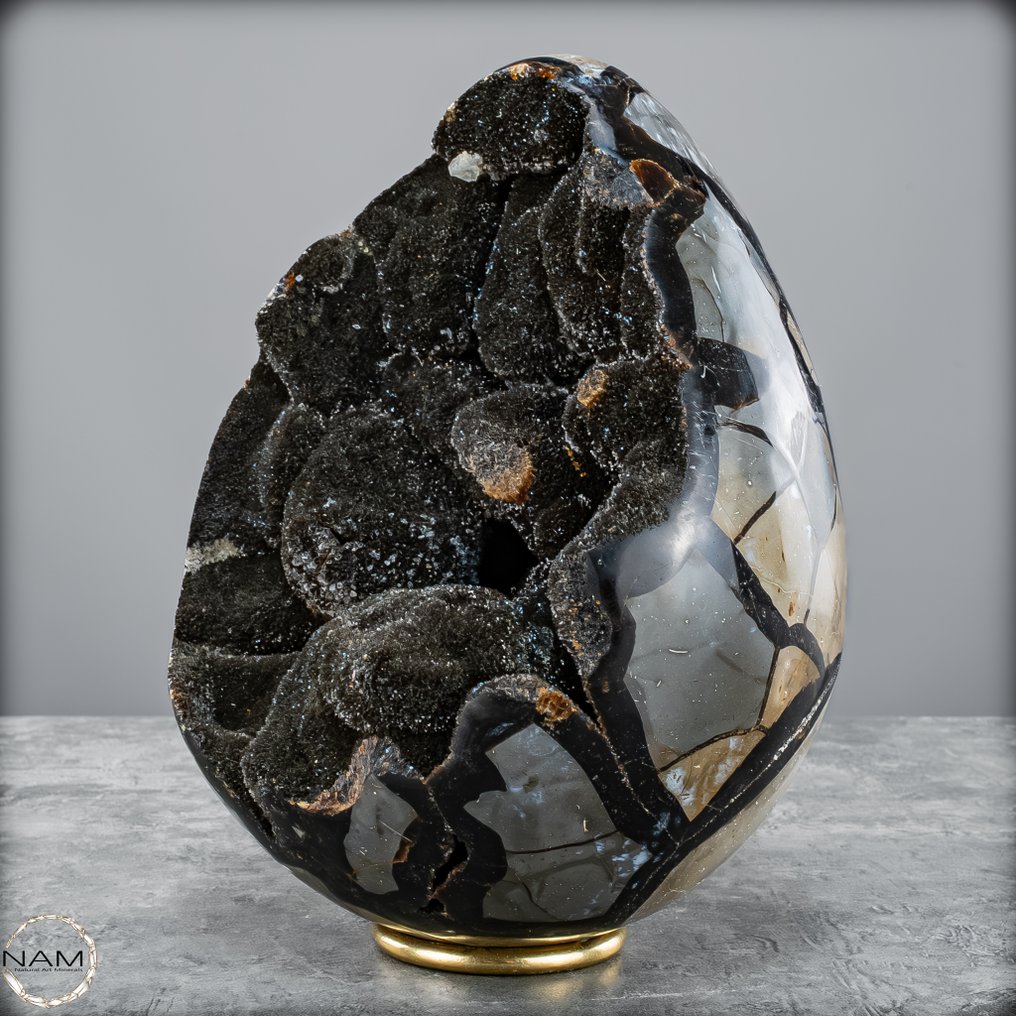 Πολύ Διακοσμητικός Σεπταριανός Δρούζιο, με κρύσταλλα ασβέστη- 5714.32 g #2.1