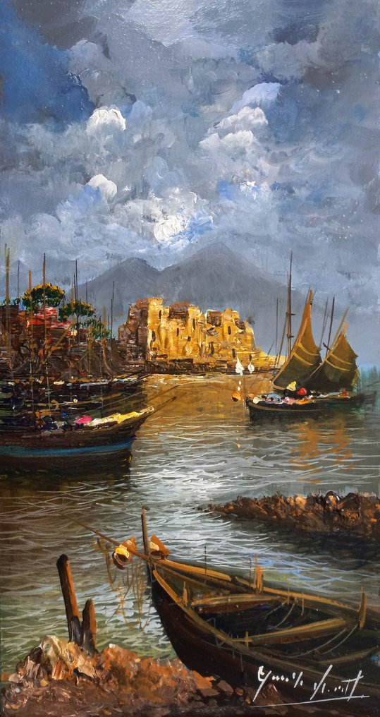 Guido Vuotto (1964) - Controluce a mergellina (napoli) #3.2