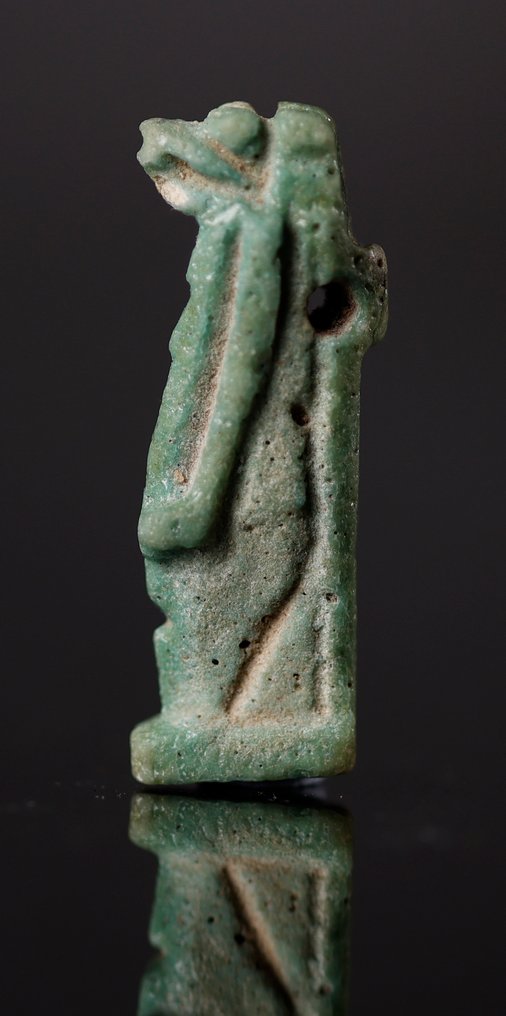 Αρχαία Αίγυπτος Θεά Μπες, Ταουρέτ και γούρια με σκαραβαίο. - 3.7 cm #2.1