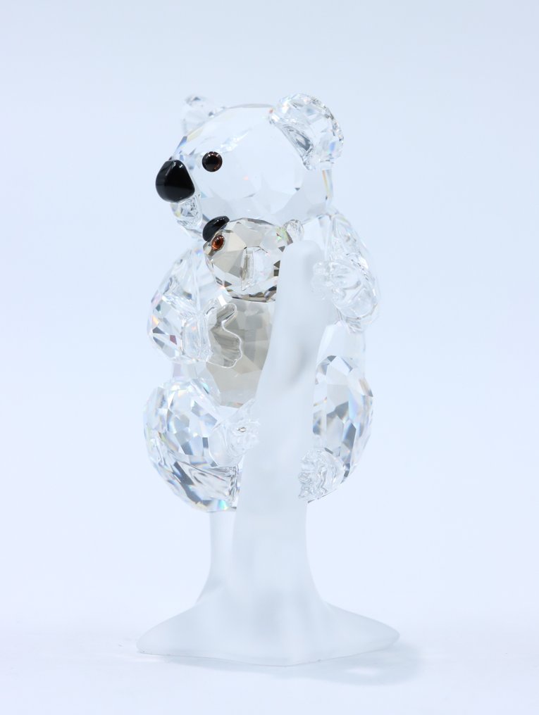 Statuetta - Swarovski - Koala Moeder en Baby (Boxed + Certificate) - Cristallo #4.3