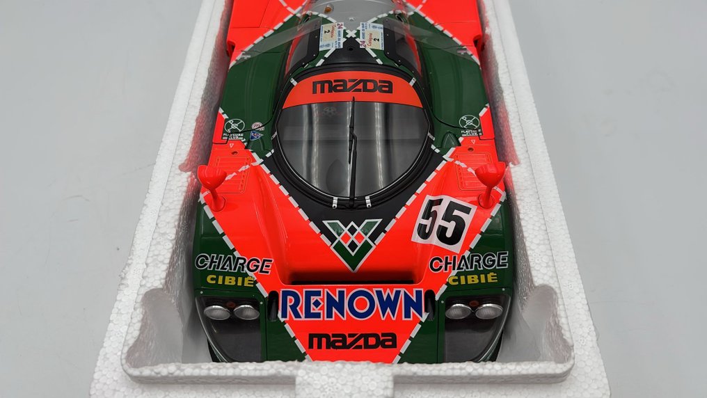 Werk83 1:12 - Machetă mașină - Mazda 787B LeMans 1991 Weidler, Herbert, Gachot - (cod.B50) #1.0
