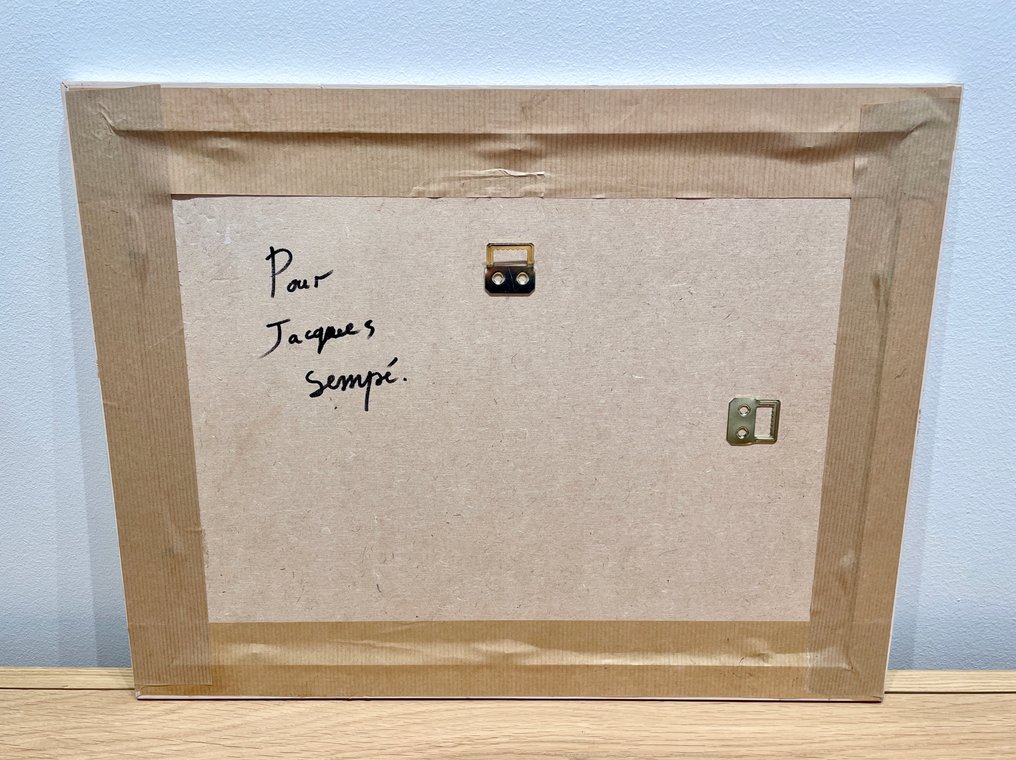 Sempé, Jean-Jacques - 1 Original drawing - les Cyclistes #2.1