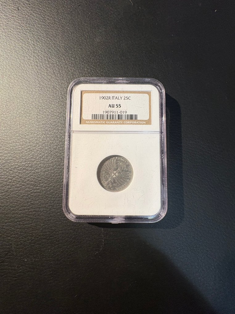 Ιταλία, Βασίλειο Vittorio Emanuele III. 25 Centesimi 1902  (χωρίς τιμή ασφαλείας) #1.0