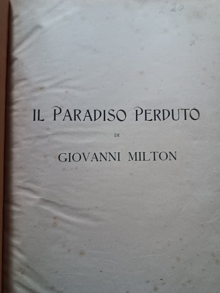 John Milton/Gustave Dore' - Il Paradiso Perduto - 1911 #4.3