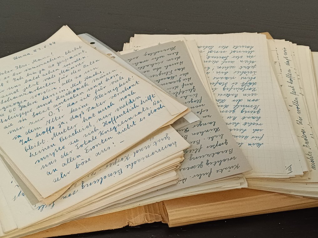 德國 - 信件 - Large Collection of Original WWII Letters (1941–1945) – German Home Front & Frontline Correspondence #2.1