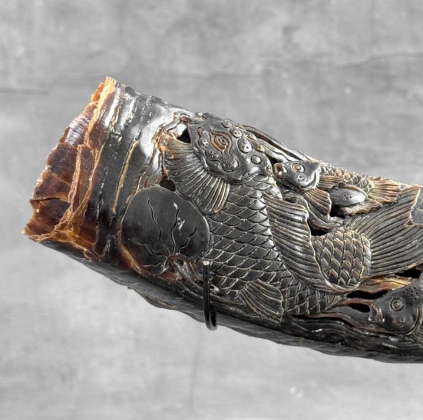 Koi - Sculpture - Indonesia  (No reserve price) #2.1