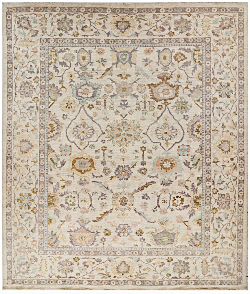 Afghan, Ziegler Kazak, Extra Large Unique Hand-knotted Traditional Oushak rug High quality Premium wool - Carpet - 445 cm - 380 cm - New Handmade Designer rug #1.0