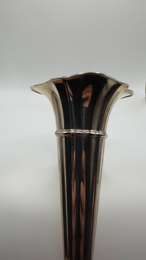 Vaas - .800 zilver - Punzen: Mond, Krone, 800, #1.0