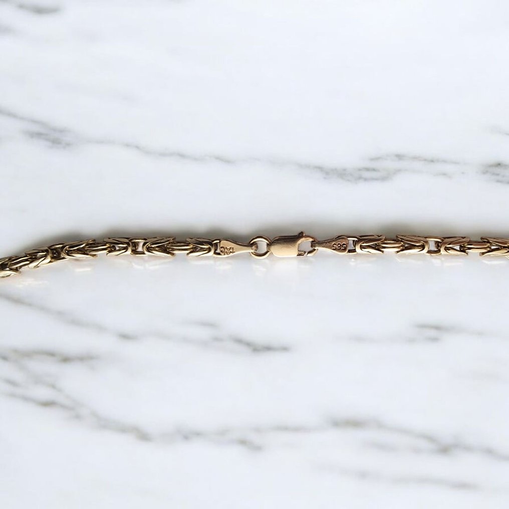 项链 - 14K包金 黄金 #4.3