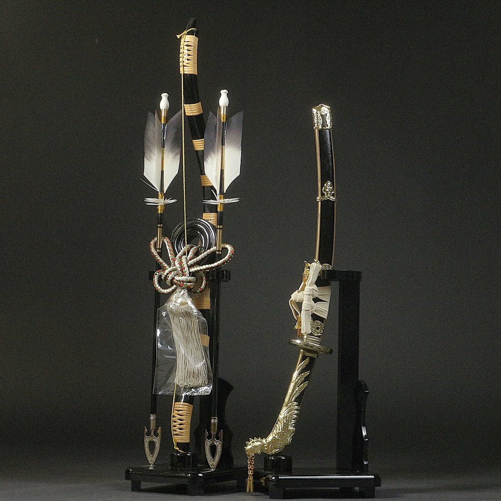 弓太刀装饰品——传统男孩节装饰品 - 昭和年代(1926-1989)  (沒有保留價) #1.0