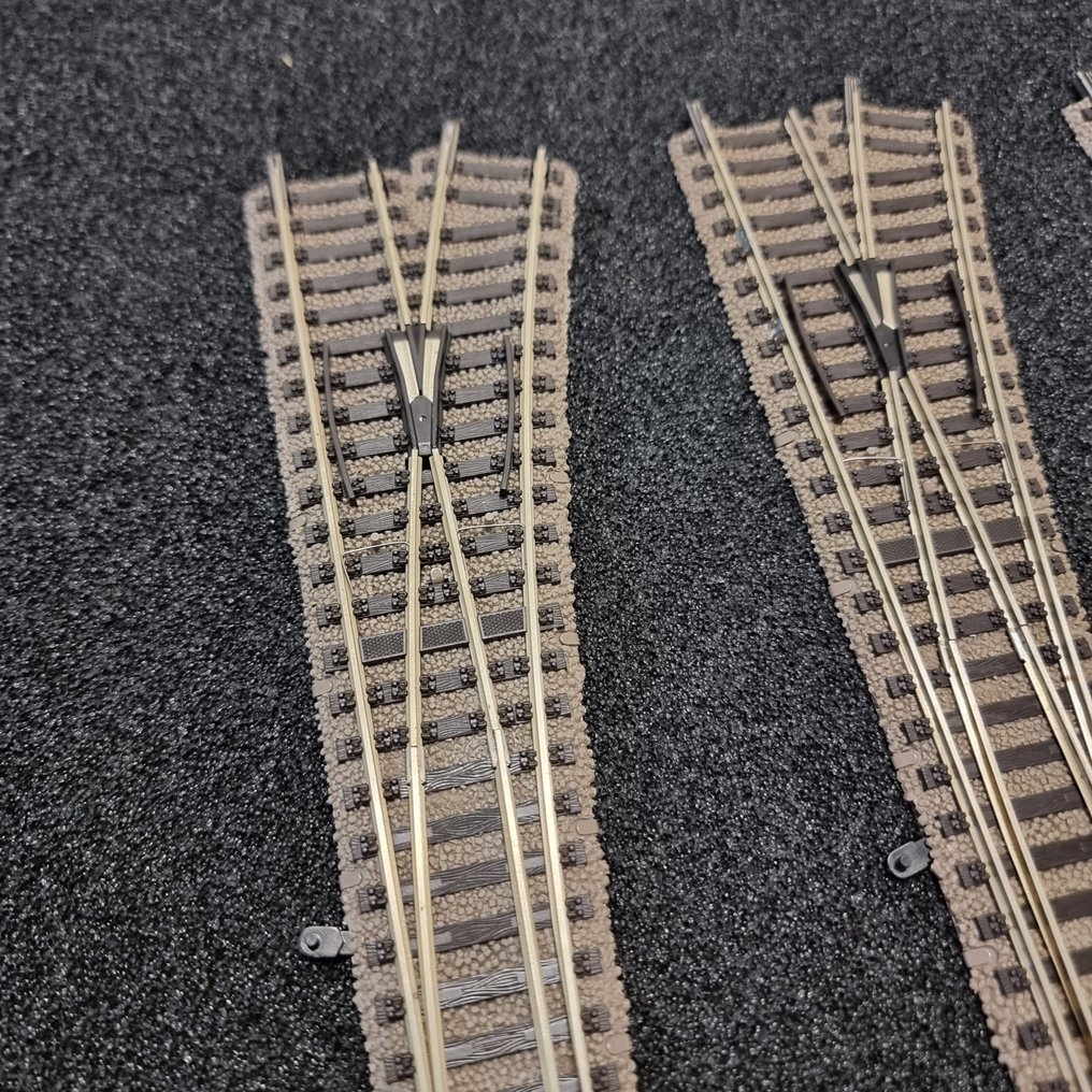 Fleischmann H0 - 6171W, 6140 - Machetă set șine de tren (7) - Schimburi profesionale în stare nouă. #1.0