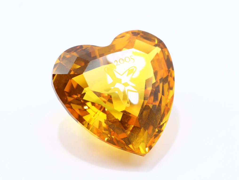 Statuetta - Swarovski - Oranje hart 2005 (Boxed + Certificate) - Cristallo #1.0
