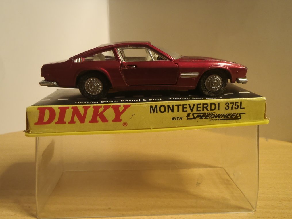 Dinky Toys 1:43 - Modellino di auto - Dinky Toys 190 Monteverdi 375L With Speedwheels, Cased #1.0
