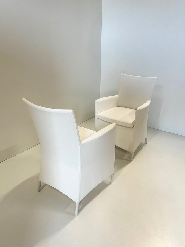 Talenti outdoor living - Marco Acerbis - 扶手椅 (2) - 触感奢华 - NUOVE 铝和 textilene #4.3