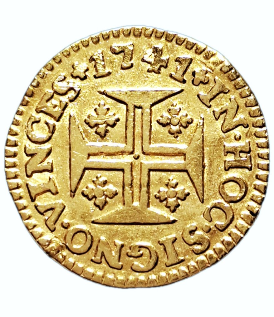 Portugal. D. João V (1706-1750). Pinto (480 Reis) 1741 #1.0