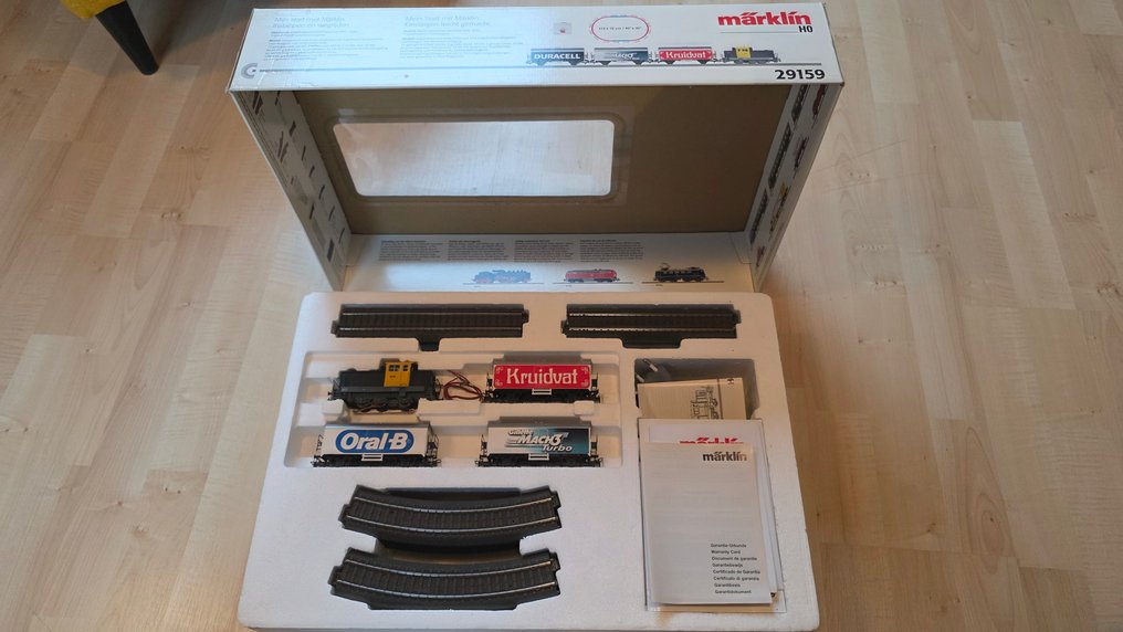 Märklin H0轨 - 29159 - 入门套装 (1) - 完整的起动组、变压器、轨道和货运列车 - NS #4.3