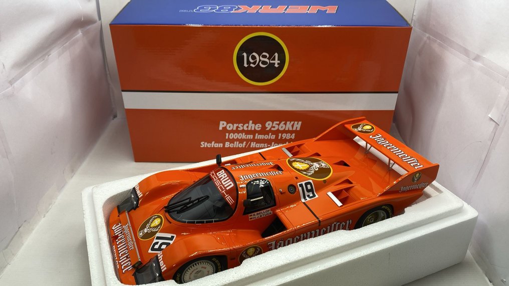 Werk83 1:12 - Model car - Porsche 956 KH 1984 1000km Imola Bellof - Stuck - (cod.B51) #1.0