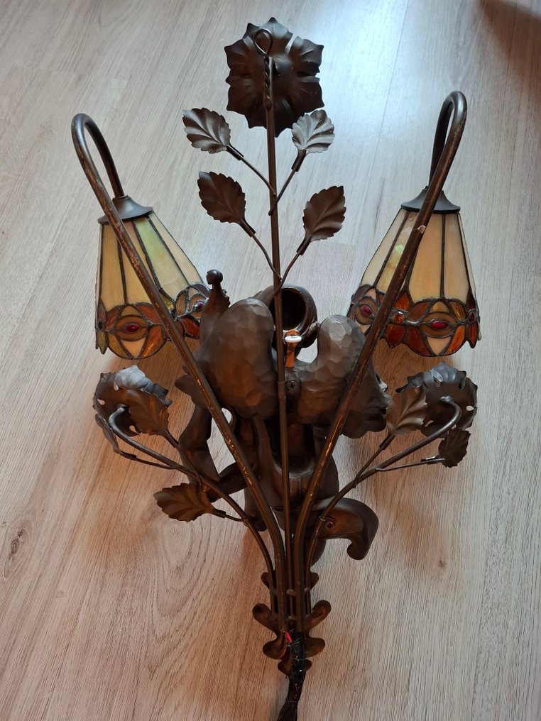 Lâmpada - Metal - Luminária de parede estilo Tiffany #2.1