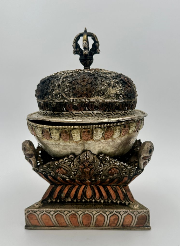 Kapala rituale nepalese - Μέταλλο - Νεπάλ  (χωρίς τιμή ασφαλείας) #4.3