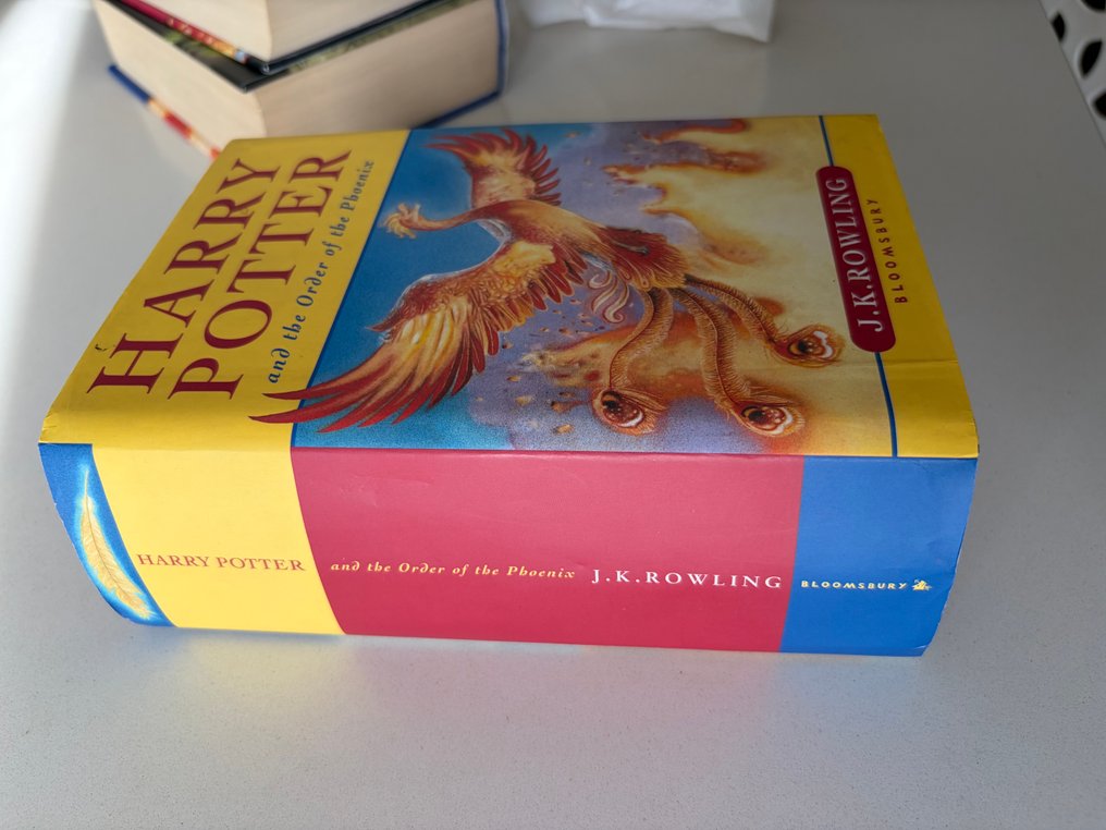 J.K. Rowling - Harry Potter – Original Bloomsbury First Editions (UK) – Lot of 3 Volumes - 2003-2007 #2.1