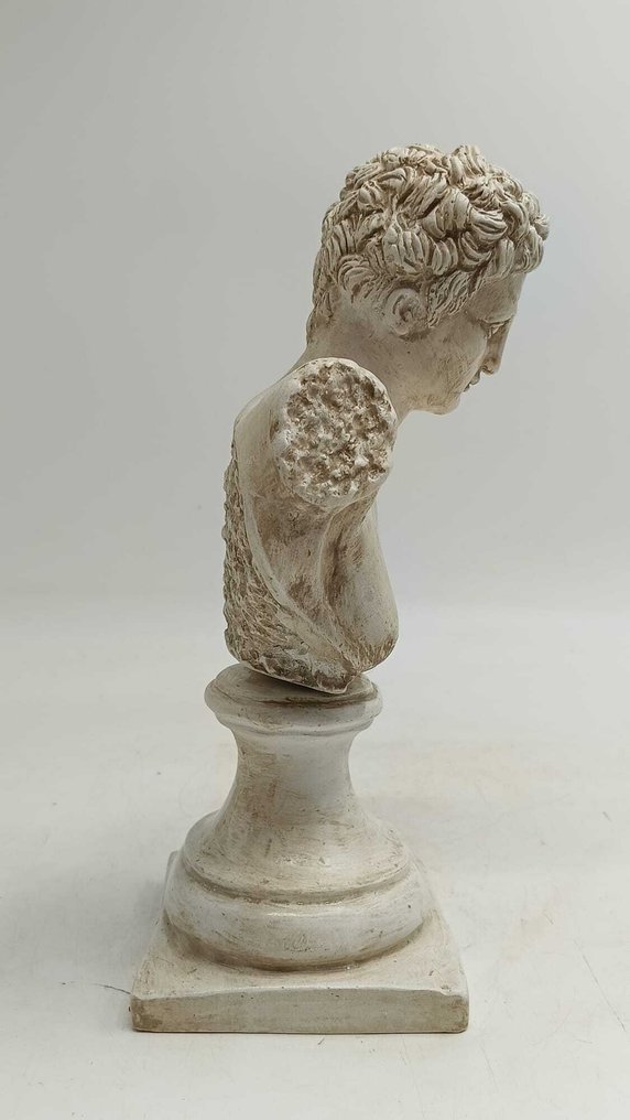 雕刻, Busto di Hermes - 27 cm - 大理石粉 #1.0