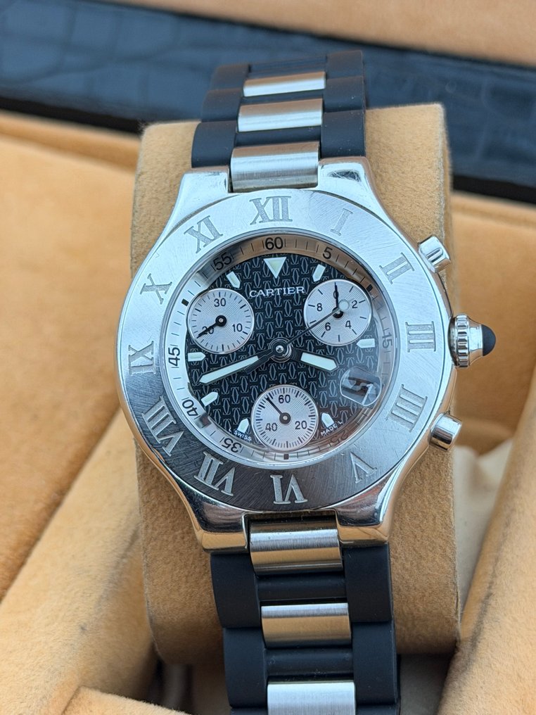 Cartier - 21 Chronoscaph - 112828PL - Uomo - 1998 #1.0