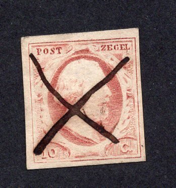 Netherlands 1852 - King William III NVPH 1-3 #1.0