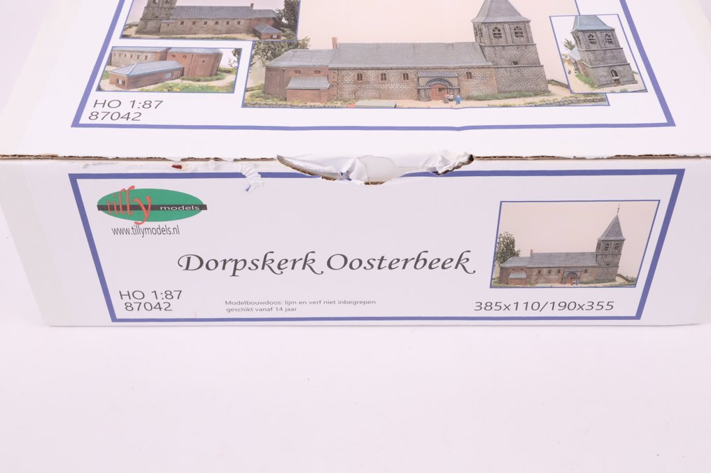 Tilly Models H0 - 87042 - Modelltog byggesett (1) - Resin byggesett: Dorpskerk Oosterbeek #2.1