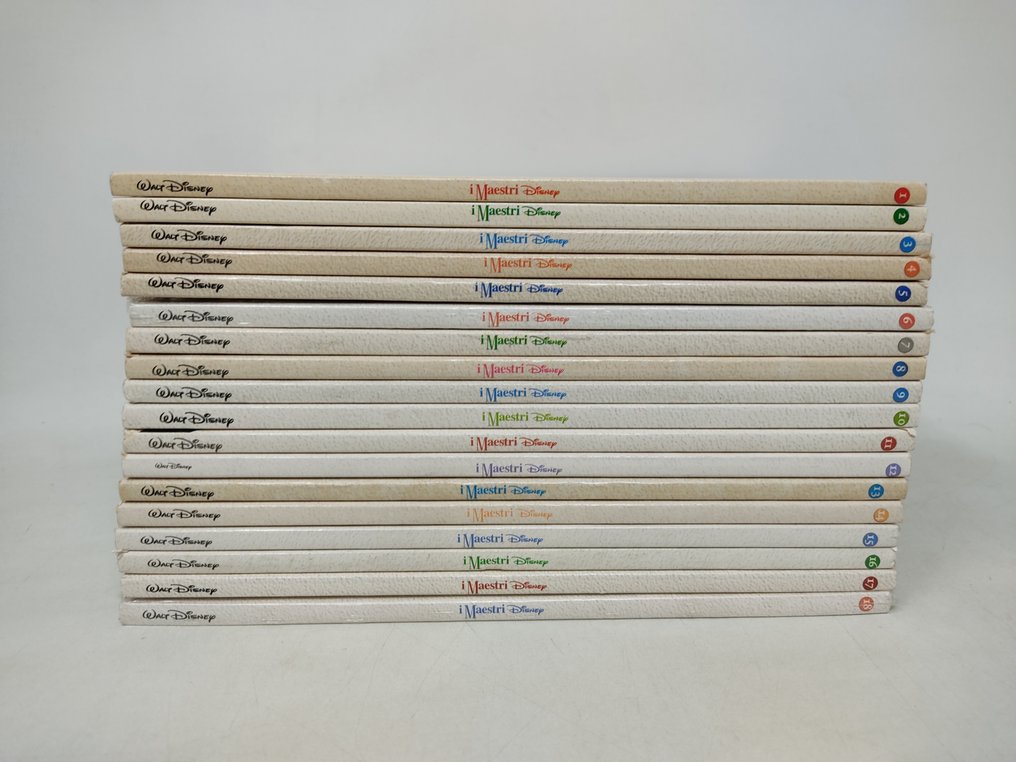 Sequenza completa 18x - I maestri Disney 1/18 completa - 18 Fumetti - Flere udgaver #1.0