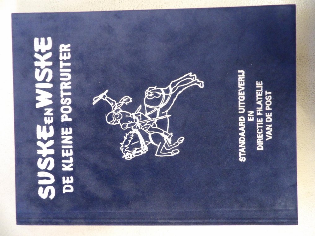 Suske en Wiske - De Kleine Postruiter - luxe fluwelen hc - 1 x 豪华版 - 第一版 - 1990 #4.3