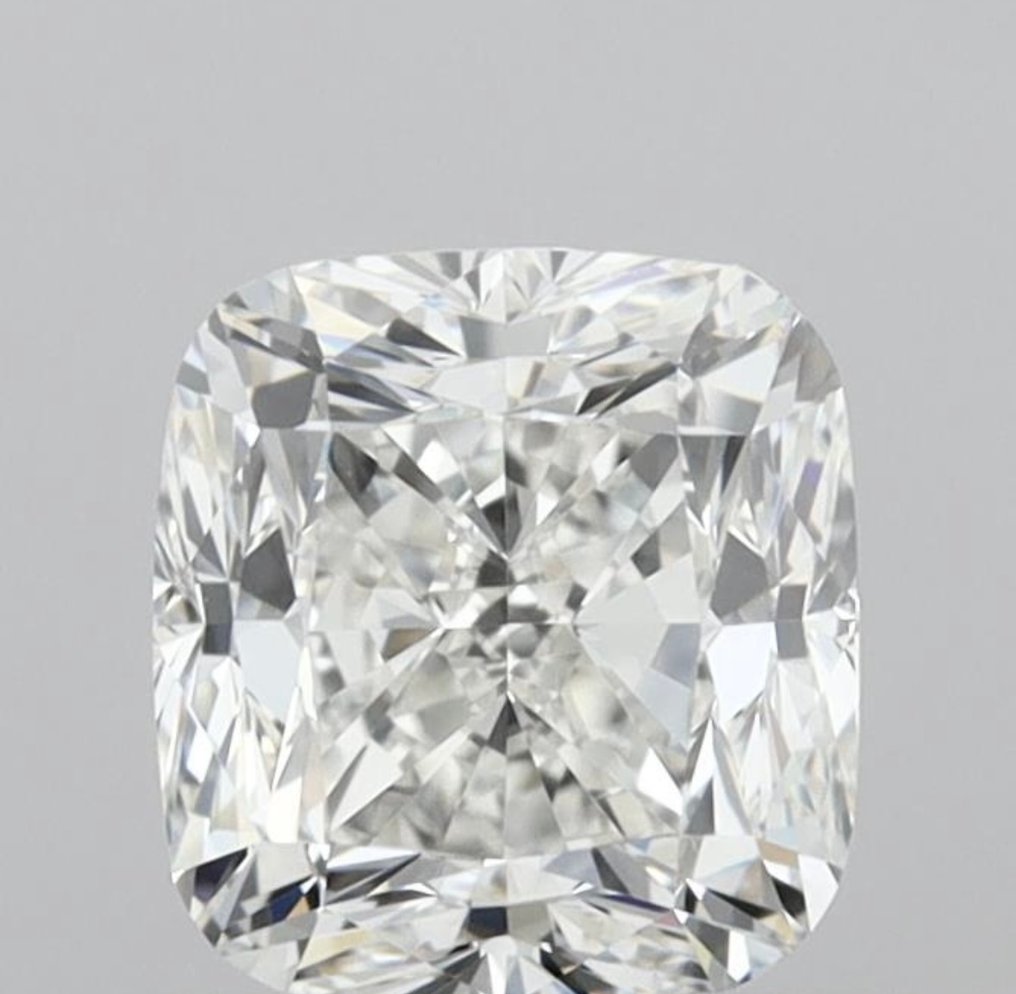 Sem preço de reserva - 1 pcs Diamante  (Natural)  - 1.00 ct - Almofada - G - IF - HRD Antwerp #1.0