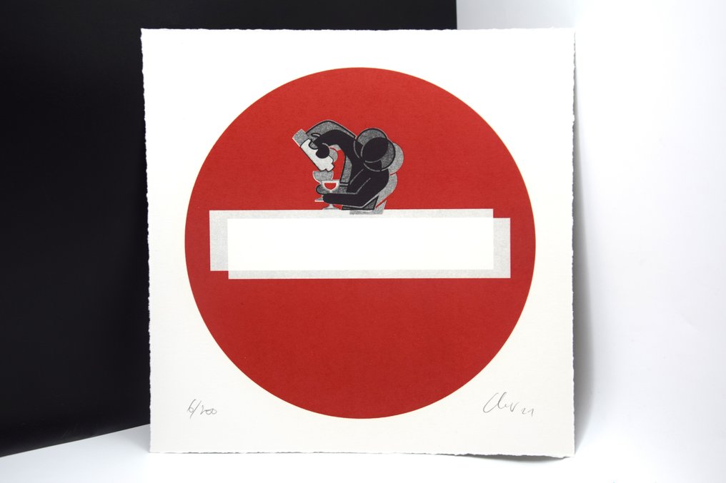 Clet Abraham (1966) - Open Bar #1.0