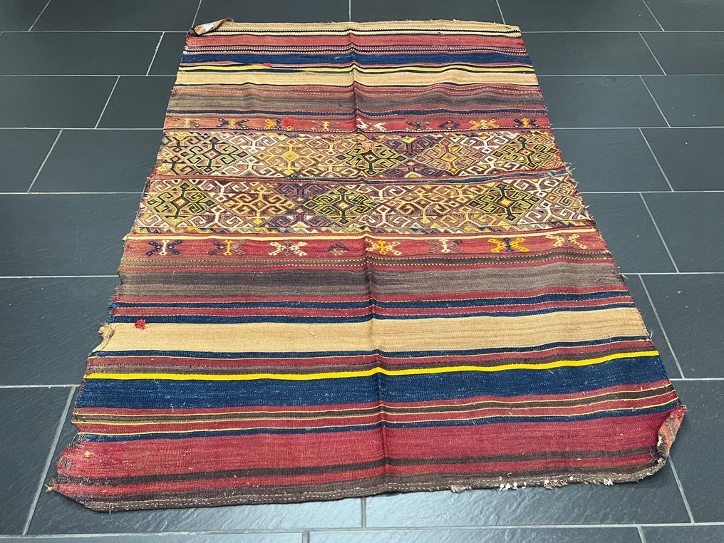 Αρχαίο Kazak Kelim - Χαλί - 185 cm - 125 cm #4.3