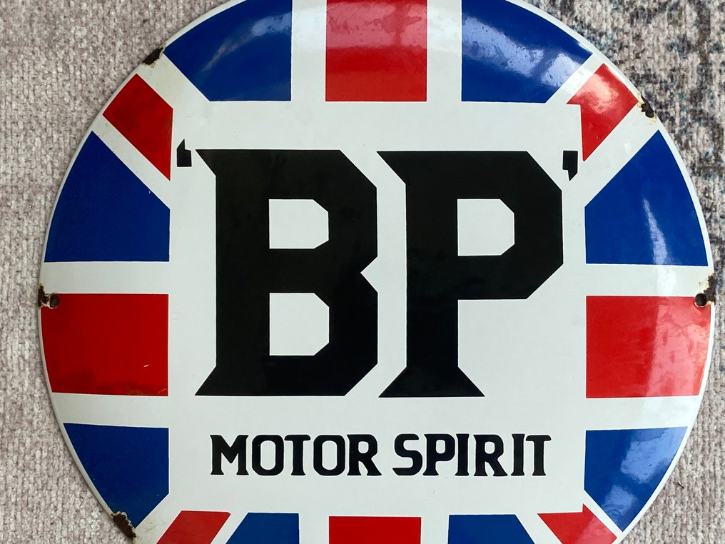 Sign - BP - Plaque émaillée #2.1